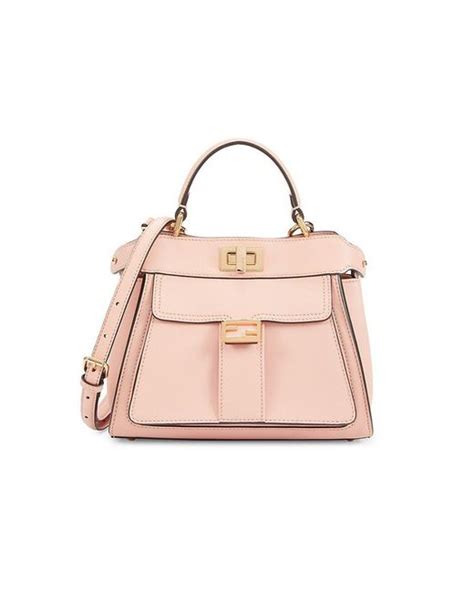 fendi pink two compartments|Peekaboo Mini .